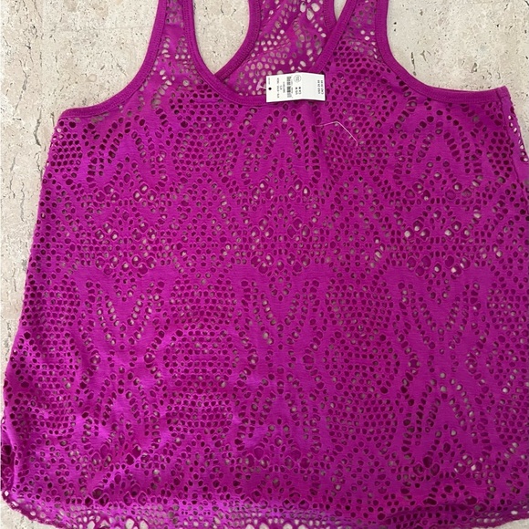 NWT Meshy Aeropostale Racer Back Size Medium - Picture 2 of 4